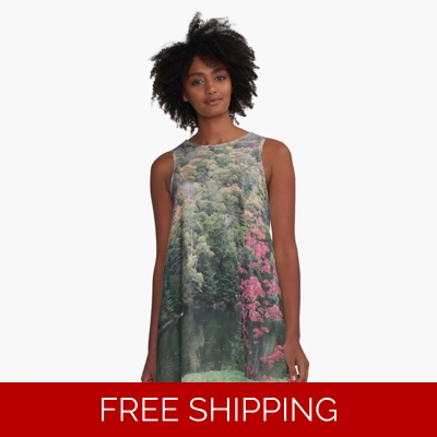 Le Studio A Line Dress Lake Perry October 2020 Fall Colors